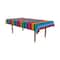 Beistle; Beistle 55" x 90.5" Fiesta Serape Fabric Table Cover; Category:Party Decorations; Image:2